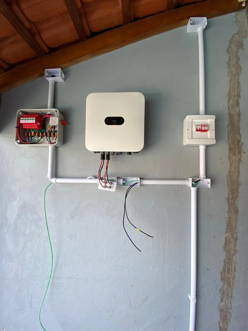 Sistema fotovoltaico — LS Elétrica