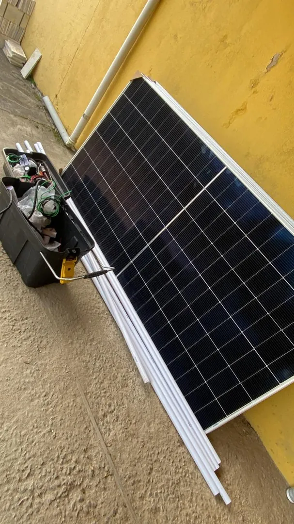 Sistema fotovoltaico — LS Elétrica