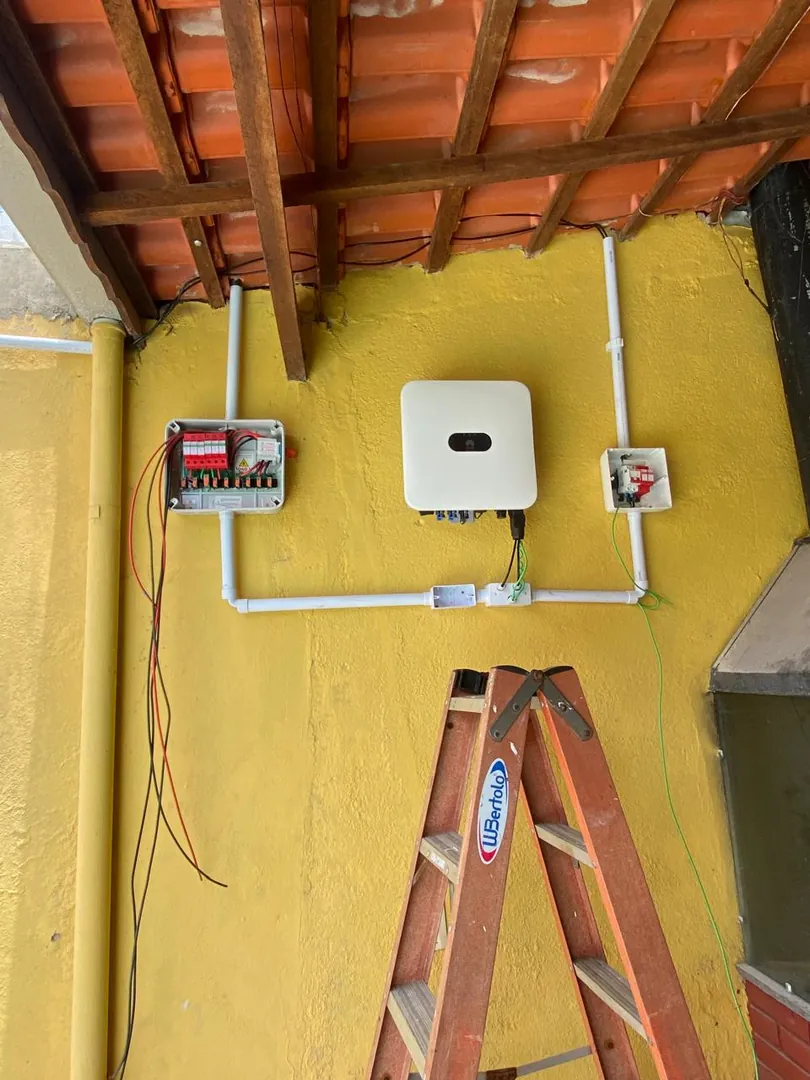 Sistema fotovoltaico — LS Elétrica