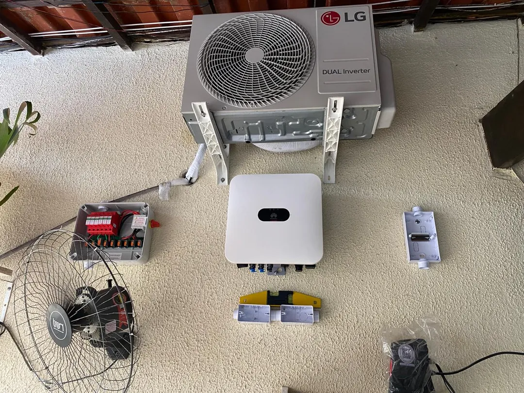 Sistema fotovoltaico — LS Elétrica